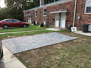 Coraopolis Paver Parking Pad